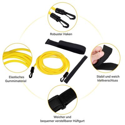Ceinture De Natation Flottante Hemobllo - Mousse Haute Densité, Sangles Réglables | Pour Enfants Et Adultes, Sécurité Piscine