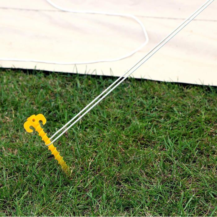 Lot De 6 Piquets De Tente,Piquets De Tente Robustes Avec