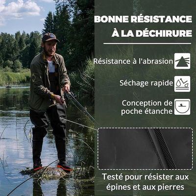 Pantalon De Pêche Scierra Kenai Homme Taille M - Imperméable, Respirant, Léger - Neuf Avec Étiquettes