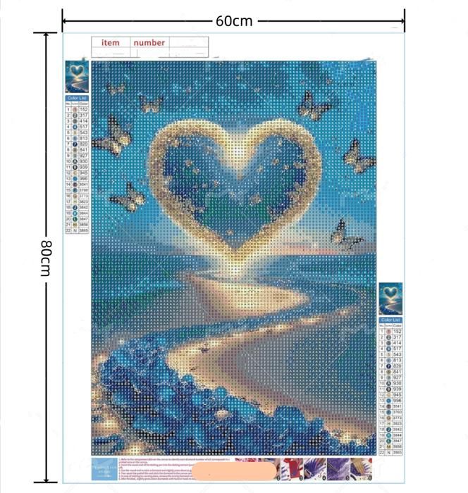 DIY Diamant Strass Adulte Enfant Kit De Peinture Diamant 5D Tortue De