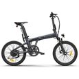 Vélo électrique -léger 17.5kg-ADO Air20S- Batterie Amovible 250W 3 Modes de conduite Ecran IPS Hauteur Réglable Pouces-0
