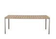 Table de jardin - BEAU RIVAGE - ASTI - Bois d'acacia FSC - Dimensions 200x100x75 cm-0