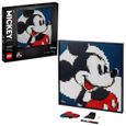 SHOT CASE - LEGO Art 31202 Disney's Mickey Mouse Set de loisirs créatifs pour les adultes et tableau de décoration mural-0