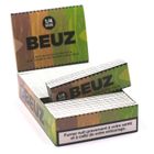 Boite de 25 carnets de feuilles à rouler les cigarettes 1/4 Brown Beuz