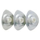 FAYNOT Plaquette ovale pour plaque translucide L40mm l28m