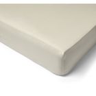 SALOME PRESTIGE Drap housse Percale de Coton 80 Fils pour lit queen size - 160x200 - Bonnet de 50cm - ecru