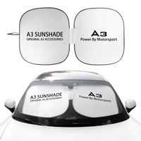 Pare-soleil de voiture avec réflecteur Anti UV, accessoires de voiture pour Audi A3 8P 8V A4 B8 B6 C6 C5 Q2  For A3