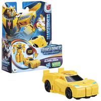 Figurine Transformers Earthspark Bumblebee 1-Step Flip Changer 10cm Jaune - HASBRO