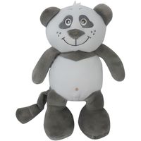 Peluche - LES BELLODOUX - Panda - Musical - 20 cm - Gris, Noir et blanc