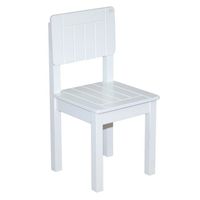 Chaise Enfant en bois - ROBA - 50875 - Hauteur d'assise 31 cm - Blanc laqué