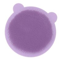 LOVE-CHG peigne à cheveux pour pommeau de douche Silicone Bébé Brosse Massage Bain Violet Nouveau produit