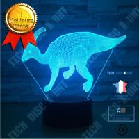 TD® Veilleuse Creative 7 Couleurs Changement Enfants Veilleuse 3D Dinosaure Modélisation Visual Led Lampe De Bureau Enfants Chambre