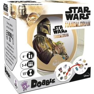 JEU SOCIÉTÉ - PLATEAU Dobble Star Wars : The Mandalorian | Jeu de Cartes