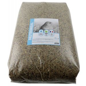 GRAINES Graines canari, nutrimeal - 12kg pour oiseaux - an