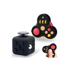 Acheter Fidget Cube Jouet anti-stress, anti-stress, idéal pour les adultes  et les enfants [Idée cadeau] [Jouet relaxant] [Anti-stress] [Matériau doux]