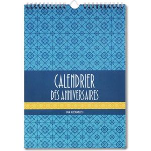 Calendrier Des Anniversaire A5 Tropical Cdiscount Beaux Arts Et Loisirs Creatifs