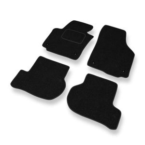 Couture de Couleur:Argent tuning-art 68s Exclusive Tapis de Sol avec liser/é Lettrage et Coutures d/écoratives