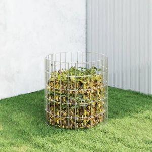 Deuba Composteur pour jardin déchets température élevée pour humus 380/800/1200/1600L 