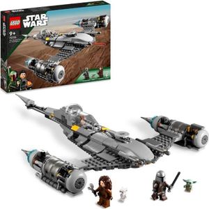 ASSEMBLAGE CONSTRUCTION LEGO® Star Wars : Le livre de Boba Fett - Le chasseur N-1 du Mandalorien 75325 - Jeu de construction pour les enfants dès 9 ans