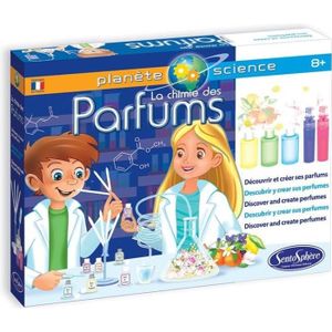 JEU DE CRÉATION PARFUM Jeu de création parfum - SENTOSPHERE - La Chimie des Parfums - Enfant - Bleu - Dès 7 ans