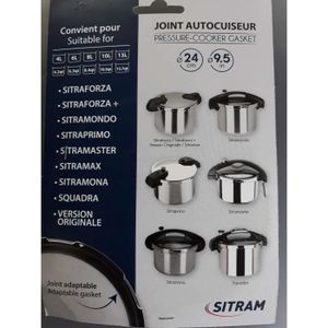 Joint autocuiseur - 8L - 26,5cm/24,5cm - Adaptable Sitram
