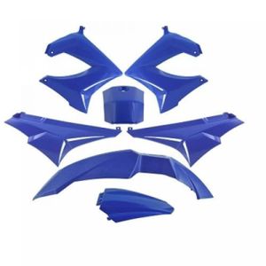 Kit Carénage Complet Blanc Pour Derbi Senda X-Race / X-trem / DRD - 8 Coques - Neuf Sous Emballage