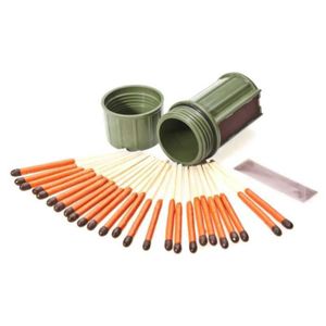 50 allumettes de Survie /Étanche Lot de 2 bo/îtes en Bois BCB r/ésistant aux temp/êtes et aux temp/êtes