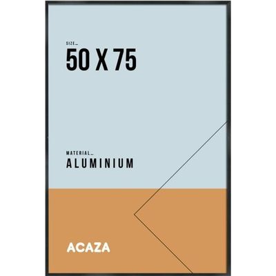 Cadre photo Acaza modele pour maillot de sport en aluminium - 70 x