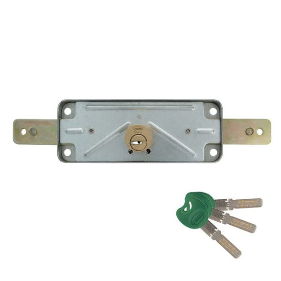 SERRURE COQUILLE SIMPLE SAVIO : 2070 - INOX simple - Les Coulissants et