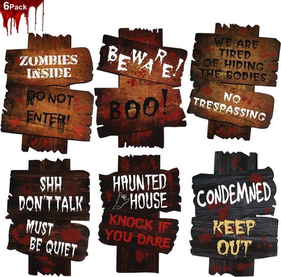 Ruban D'avertissement D'Halloween, Ruban D'avertissement Utilisé Pour La Décoration Effrayante, Décoration De Fête D'Halloween | Leroy Merlin