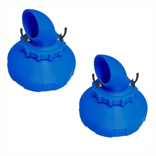 Buse D'Entrée Piscine NHTJTHE - Réglable, 38/32mm, Pour Piscines Acier