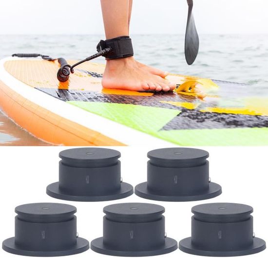 Prise de laisse de surf 5pcs Surf Leash Plug Remplacement Round Board
