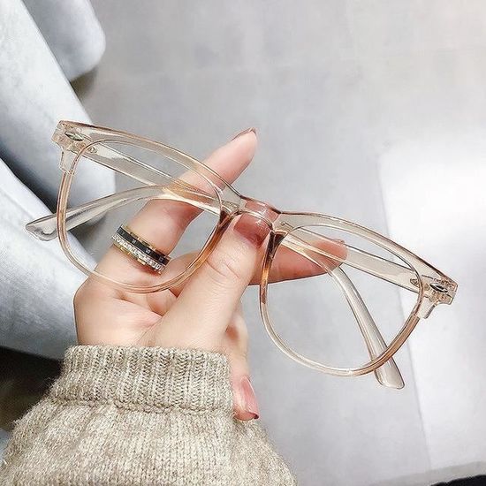 Lunettes De Vue Femme Avec Correction Myopie -1.00 à -6.00 - Verres Anti-lumière Bleue - Marque Iboode - Neuf Avec étiquettes