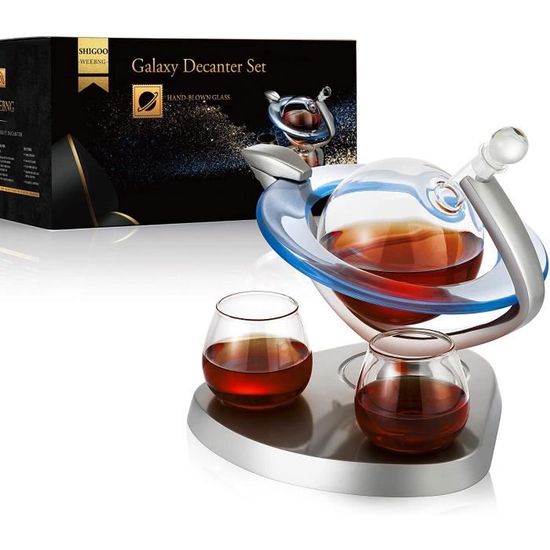 Carafe à Whisky En Forme De Tracteur - Décanteur 3D En Verre 300 Ml, Cadeau Original Homme