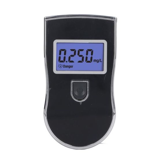 Akozon Testeur D'alcool Portable Écran LCD Numérique Portable Analyseur