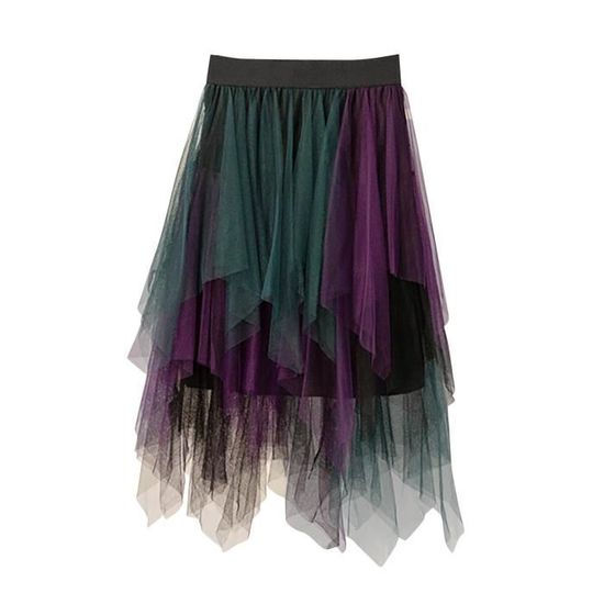 Jupe Piu Forte Taille 50 Bordeaux - Ceinture élastique - Longue - Peu Portée, Très Bon état