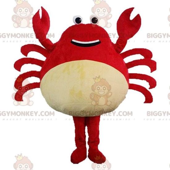 Chapeau Crabe Réglable - Rouge, En Feutre - Pour Carnaval, Halloween, Cosplay - Enfants Et Adultes