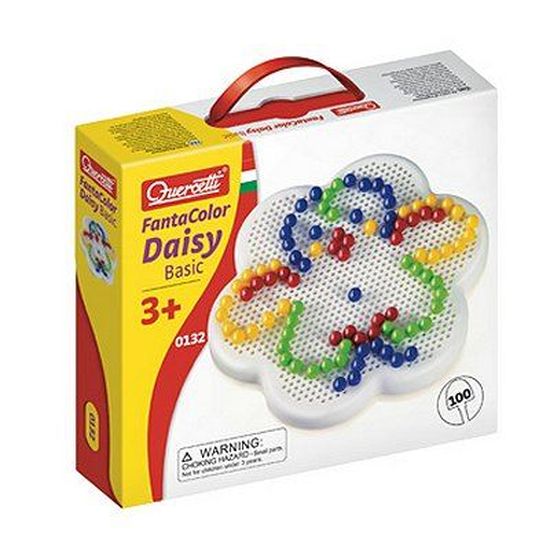 Quercetti FantaColor Modular 2 Mosaique Enfant, 300 Picots Loisir Creatif Enfant, Activités Manuelles 4 Ans, Motricité Fine Pixel Art Kit Cadeau Fille