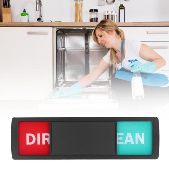 Panneau Lave Vaisselle Aimant De Lave-vaisselle Dirty Clean