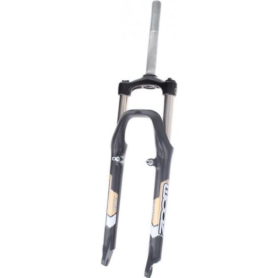 Zoom Fork ressort 26 Inch 565 1 Inch Noir Mat Cdiscount Sport