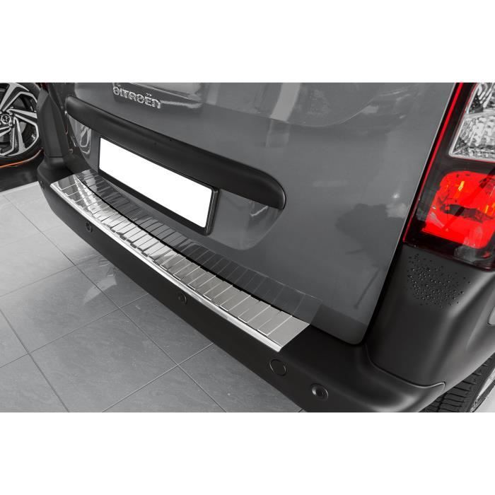 Protection de seuil de coffre chargement en acier pour Citroen Spacetourer 2016-