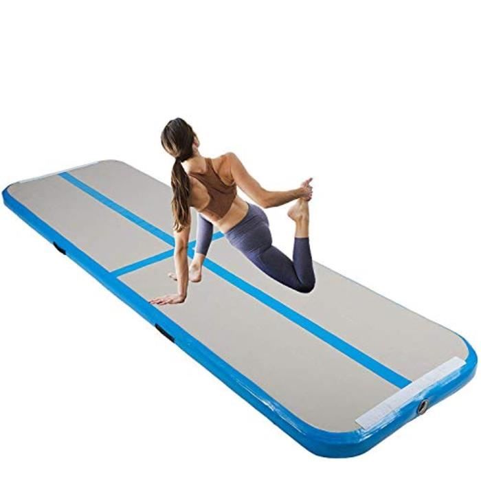 Housse Materiel GCE9L Airtrack Tumbling Mat 3M / 4M / 5M / 6M Gymnastique Gonflable Air Track 1CM Épaisseur Tapis de Sol sans Pompe