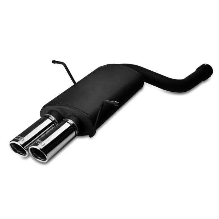 Silencieux Echappement Ulter BMW E46 DIESEL 520d break 1999-2003 2x70mm-35268114