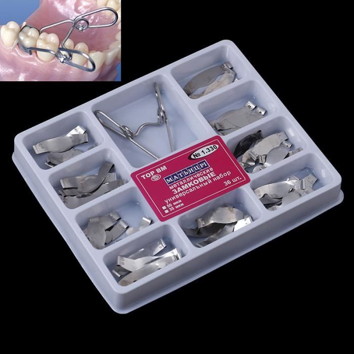MOR Pour le remplacement des dents Matrices profilées sectionnelles de matrice dentaire pour le remplacement des dents outils