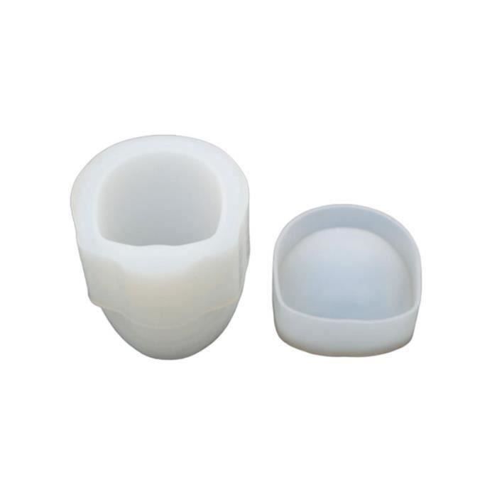 1 PC DIY Silicone Moule Cristal Squelette Boîte De Rangement pour Home Studio Boutique Magasin BOITIER PC-PANNEAUX LATERAUX