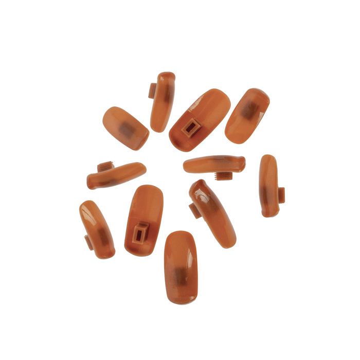 100 Ongles de rechange pour main d'entraînement - Beautélive
