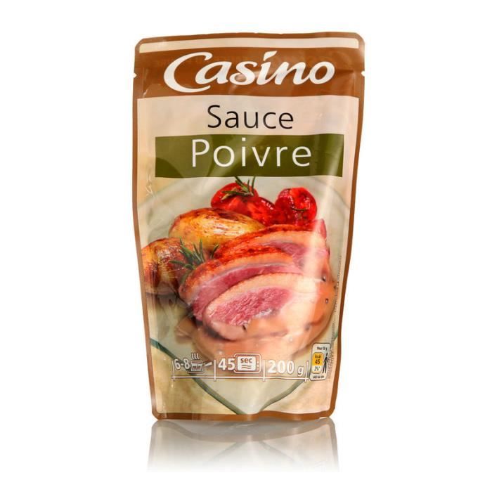 Sauce poivre - 200 ml