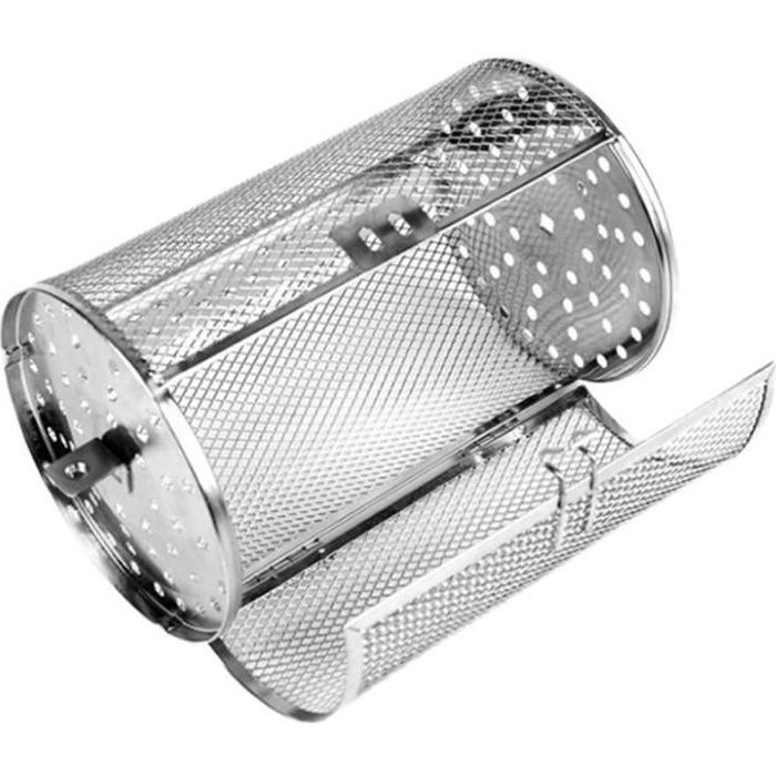 1 pc cage de cuisson rotatif résistant à la rouille pour cuisine pour grill electrique petit appareil de cuisson