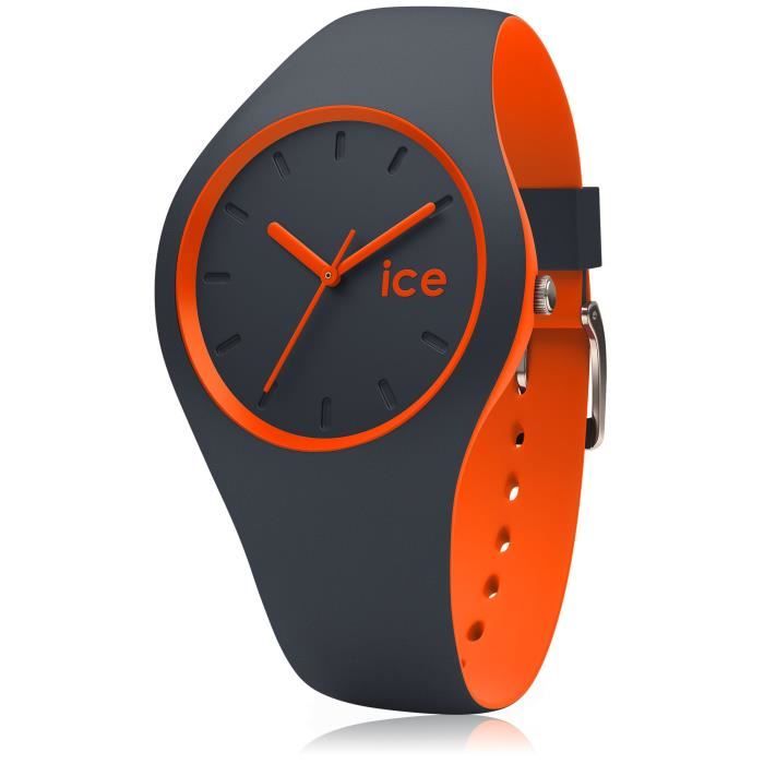 Ice-Watch - ICE duo Ombre orange - Montre bleue pour homme avec bracelet en silicone - 001494 (Medium)