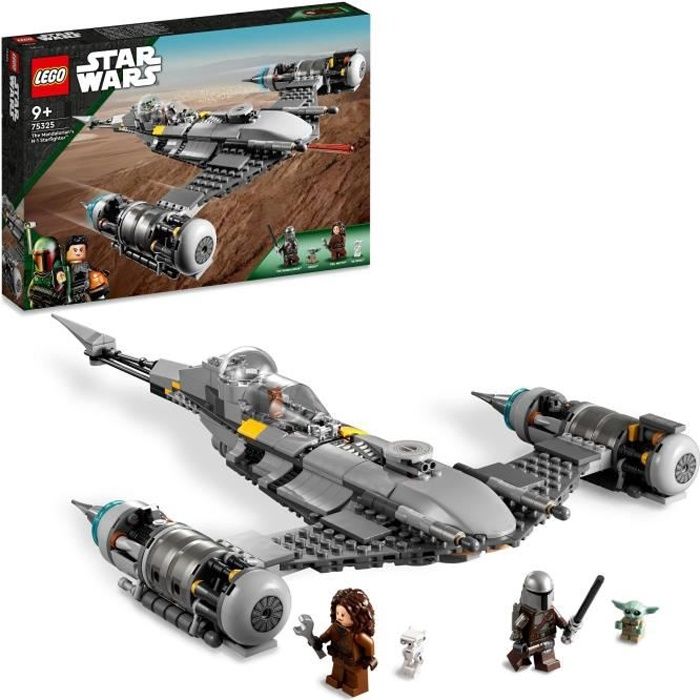 LEGO® Star Wars : Le livre de Boba Fett - Le chasseur N-1 du Mandalorien 75325 - Jeu de construction pour les enfants dès 9 ans